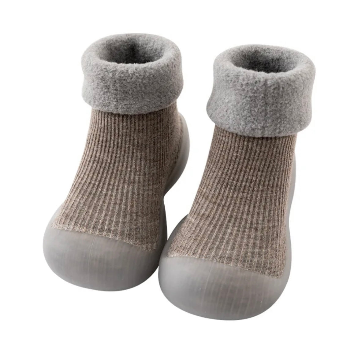 Furry Baby Sock Shoes