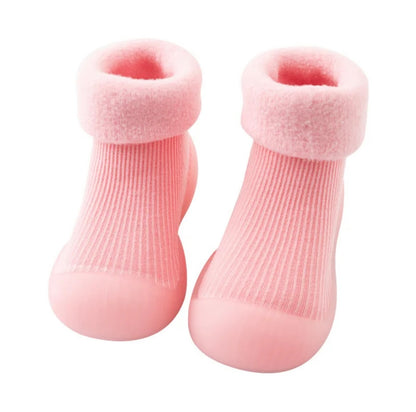 Furry Baby Sock Shoes